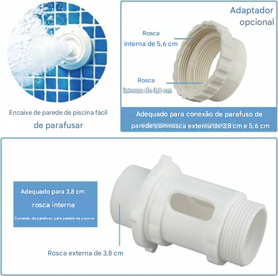 🔥Fonte de piscina solar com iluminação de arco duplo – Iluminação de fonte de piscina acima/abaixo do solo com controle remoto