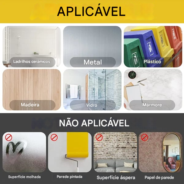 🔥🔥Fita Mágica Nano Transparente Sem Marcas, Reutilizável e Dupla Face