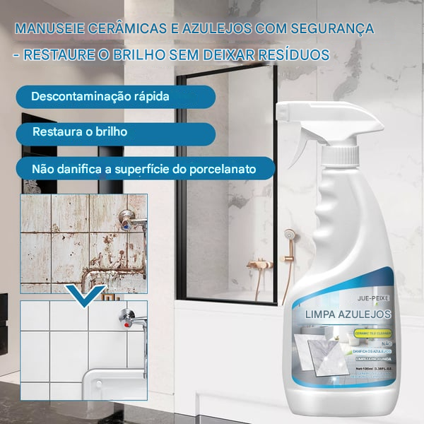 Borrifador de Limpeza para Rejunte de Azulejos (Facilita Muito a Limpeza do Rejunte) 🧼✨