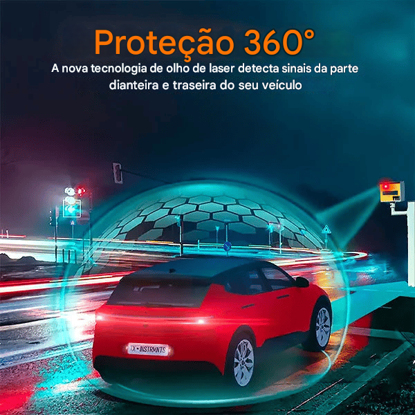 Detector de radar a laser de longo alcance definitivo