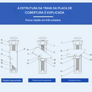✨ Kit de Parafusos Reforçados para Fixação de Assento de Vaso Sanitário 🚽