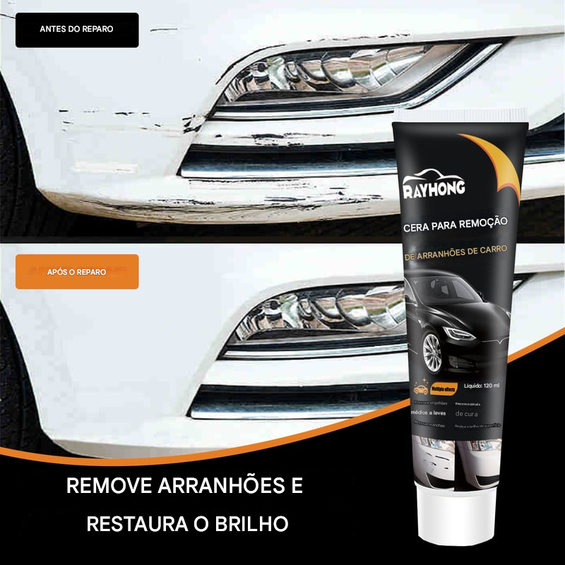 Cera para reparo de arranhões em carros