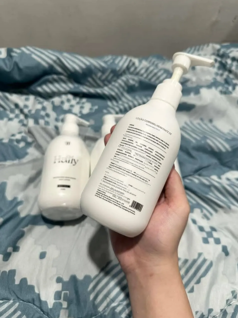 Loção Corporal Clareadora Original Hally com Niacinamida
