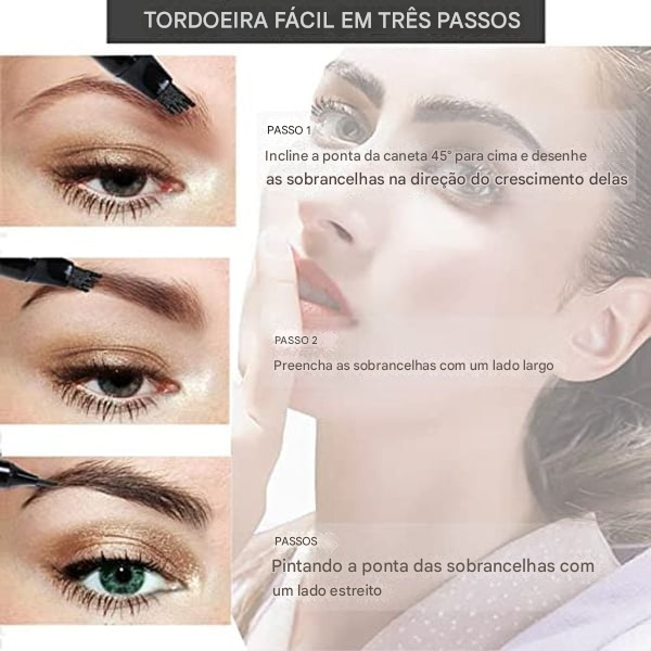 ❤️Novo Lápis/Caneta de Sobrancelha À Prova d’Água