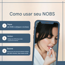 Tabletes de Creme Dental NOBS – Nano Hidroxiapatita, Sem Flúor, Sem Plástico, Ecológico e Ideal para Viagens 🌱🦷✈️
