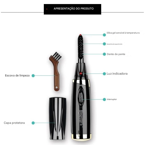 Modelador de Cílios Térmico