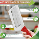 Faca trituradora de aço inoxidável - Economize tempo e energia cozinhando! ⏳🍳