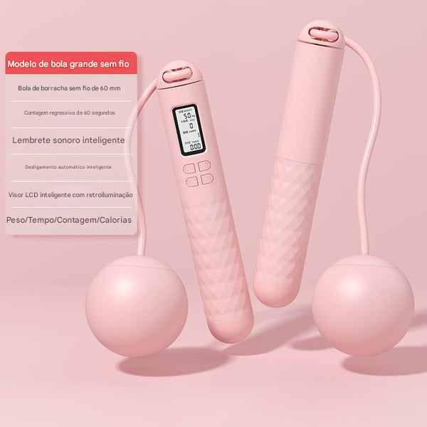 🔥Corda de pular com contador (bola de gravidade sem corda), para perder peso e queimar calorias