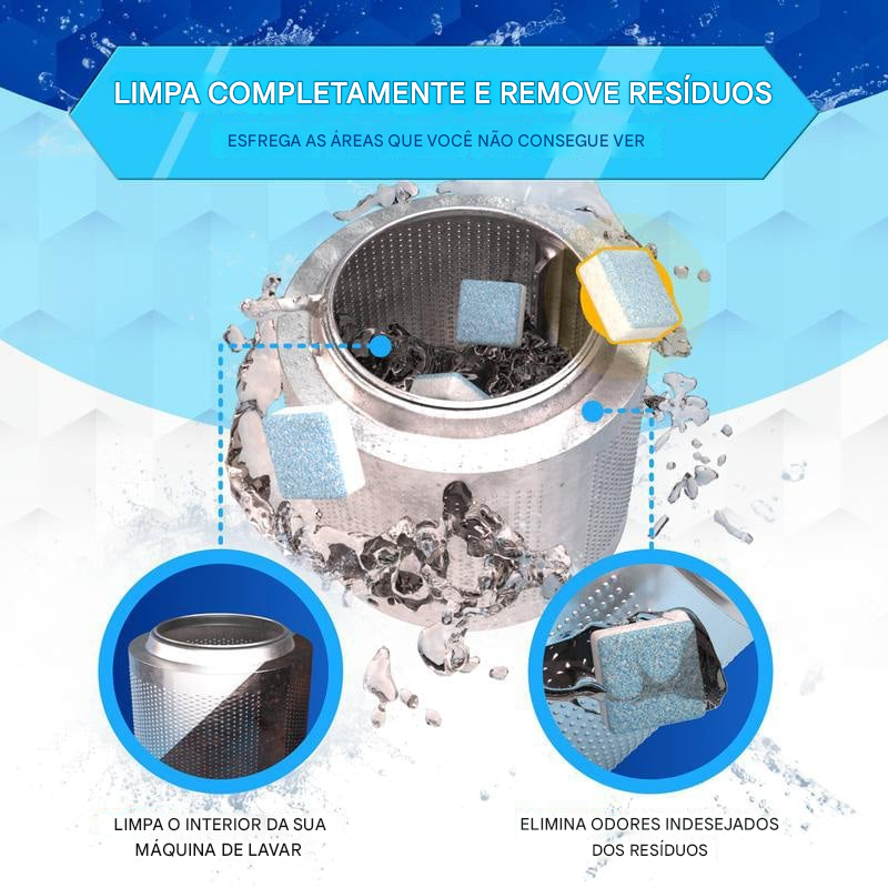 Limpador de máquina de lavar 🧺✨