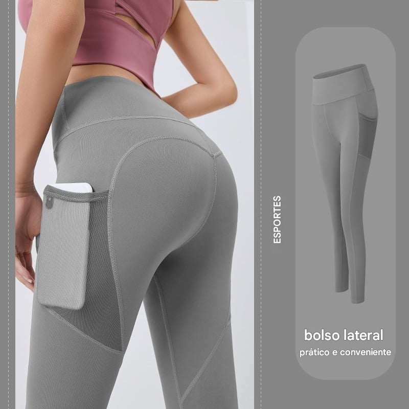🔥Leggings de treino modeladoras de cintura alta🔥