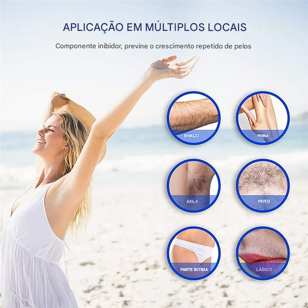 Novo spray depilatório semipermanente Conservatiy®