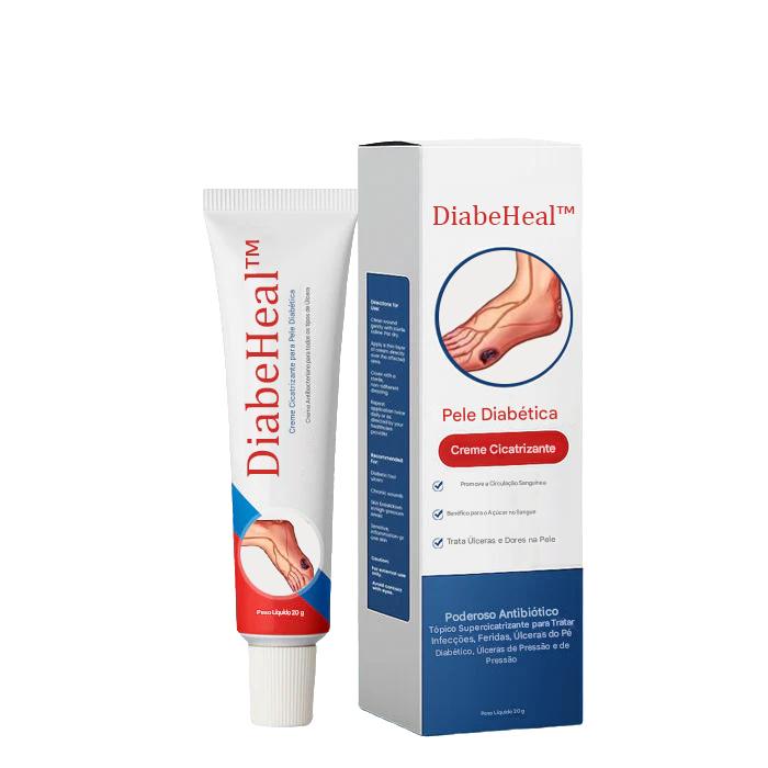 DiabeHeal™ Creme de Cicatrização da Pele para Diabéticos