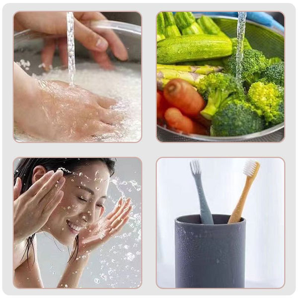 Purificador de água para torneira doméstica de aço inoxidável sem instalação