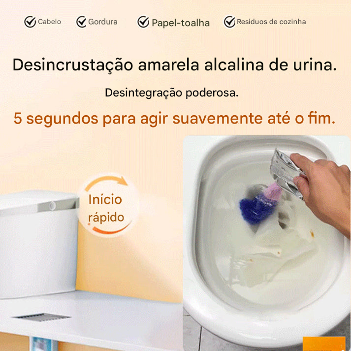 🔥Pó limpador antientupimento multiuso para ralos