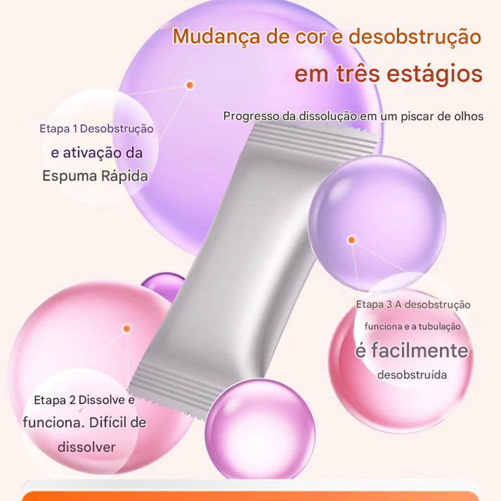 🔥Pó limpador antientupimento multiuso para ralos